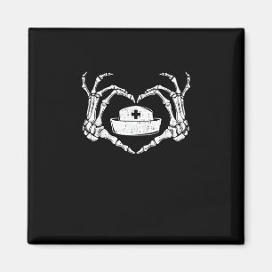 Skeleton Hand Hart Lui Halloween Kostuum Grappig N Magneet