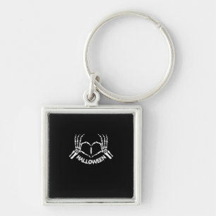 Skeleton Hand Hart Lui Halloween Kostuum Grappig Sleutelhanger