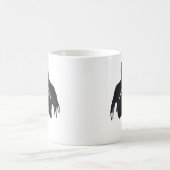 Skeleton Hand Heart Follower Classic Koffiemok (Center)