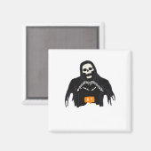 Skeleton Hand Heart Follower Classic Magneet (Voorkant / Achterkant)