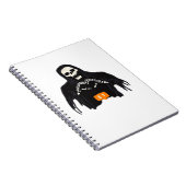 Skeleton Hand Heart Follower Classic Notitieboek (Rechterzijde)