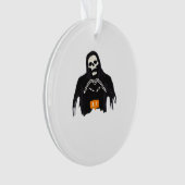 Skeleton Hand Heart Follower Classic Ornament (voorkant)