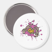 Skeleton Hand Heart Show Classic Magneet (Voorkant / Achterkant)