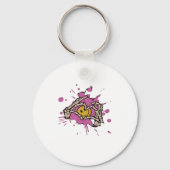 Skeleton Hand Heart Show Classic Sleutelhanger (Voorkant)