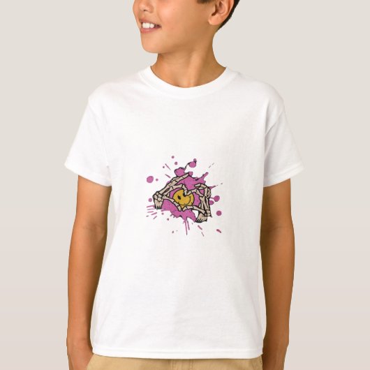 Skeleton Hand Heart Show Classic T-shirt (Voorkant)