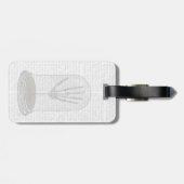 Skeleton Hand in Bell Jar 2 Bagagelabel (Achterkant horizontaal)