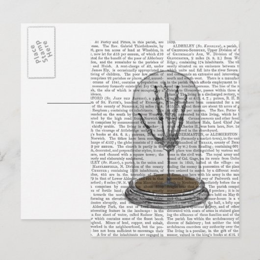 Skeleton Hand in Bell Jar 2 Briefkaart (Voorkant / Achterkant)
