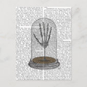 Skeleton Hand in Bell Jar 2 Briefkaart (Voorkant)