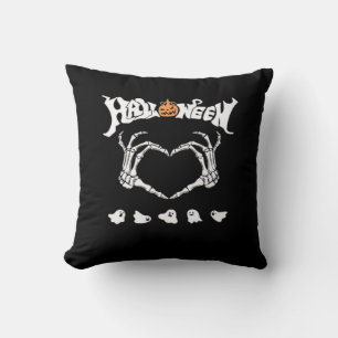 Skeleton Hand met, Halloween Design Kussen