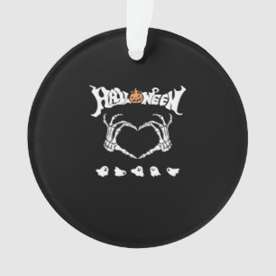 Skeleton Hand met, Halloween Design Ornament