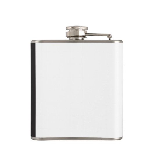 Skeleton Hand met Vrede teken op een Heupfles (Achterkant)