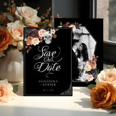 Skeleton Hand Ring Gothic Fall Wedding Save the Da Kaart