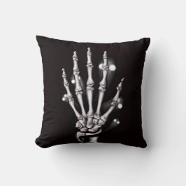 Skeleton Hand Spooky Gothic Anatomie Kussen