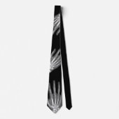 Skeleton Hand X-Ray Mannen Stropdas (Voorkant)