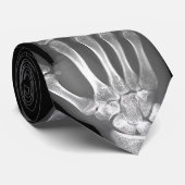 Skeleton Hand X-Ray Mannen Stropdas (Opgerold)