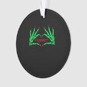 Skeleton Handen - Grappig Halloween Ornament (voorkant)