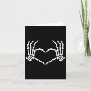 Skeleton Handen Hart Halloween Kostuum Mannen Vrou Kaart