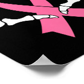 Skeleton Handen houden Ribbon Halloween Kostuum Ha Poster (Hoek)