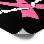 Skeleton Handen houden Ribbon Halloween Kostuum Ha Poster (Hoek)