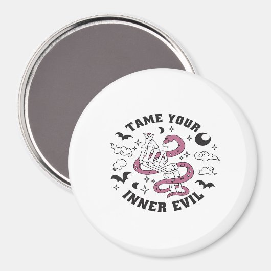 Skeleton Handje Making Heart Magneet (Voorkant / Achterkant)