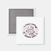 Skeleton Handje Making Heart Magneet (Voorkant / Achterkant)