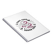 Skeleton Handje Making Heart Notitieboek (Rechterzijde)