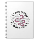 Skeleton Handje Making Heart Notitieboek (Voorkant)