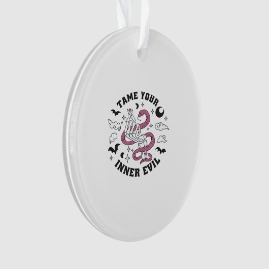 Skeleton Handje Making Heart Ornament (voorkant)