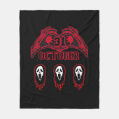 Skeleton Hands 31/10 Classic Fleece Deken (Voorkant)