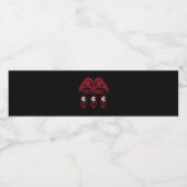 Skeleton Hands 31/10 Classic Waterfles Etiket (Enkel label)