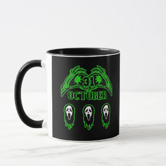 Skeleton Hands Classic Design Mok