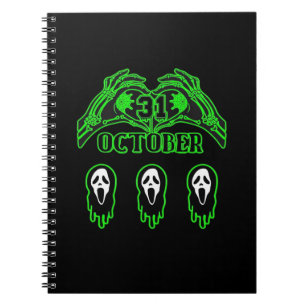 Skeleton Hands Classic Design Notitieboek