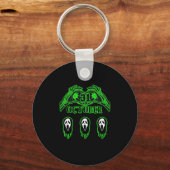 Skeleton Hands Classic Design Sleutelhanger (Voorkant)