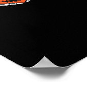 Skeleton Hands Een Spooky Halloween Heart Classic Poster (Hoek)