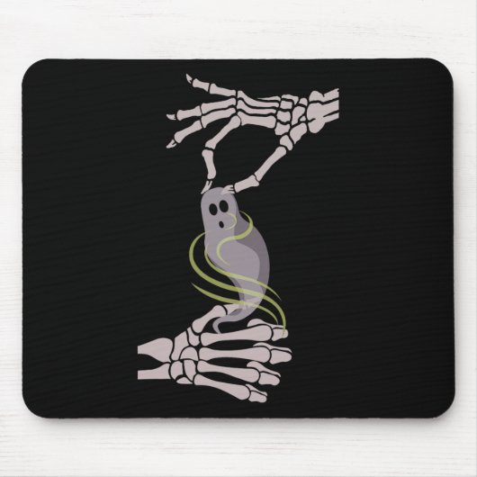 Skeleton Hands Ghost Spooky Halloween Muismat (Voorkant)