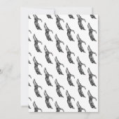 Skeleton Hands Halloween Birthday Party Kaart (Achterkant)