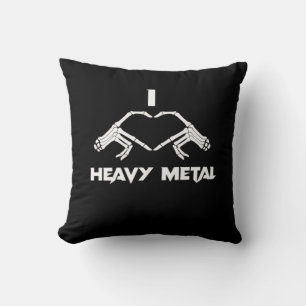 Skeleton Hands Heart beroemd gemaakt door Funny Ha Kussen