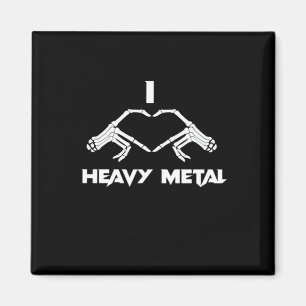 Skeleton Hands Heart beroemd gemaakt door Funny Ha Magneet