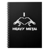 Skeleton Hands Heart beroemd gemaakt door Funny Ha Notitieboek (Voorkant)