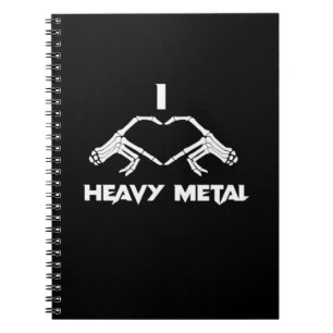 Skeleton Hands Heart beroemd gemaakt door Funny Ha Notitieboek