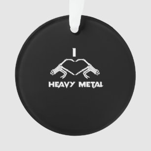 Skeleton Hands Heart beroemd gemaakt door Funny Ha Ornament