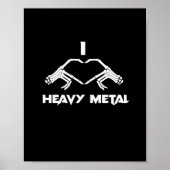 Skeleton Hands Heart beroemd gemaakt door Funny Ha Poster (Voorkant)