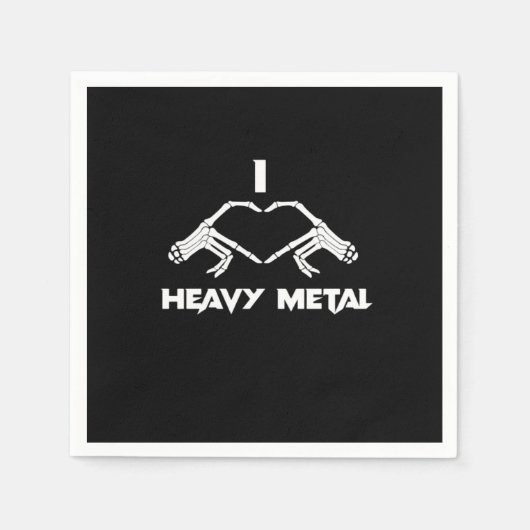 Skeleton Hands Heart beroemd gemaakt door Funny Ha Servet (Voorkant)