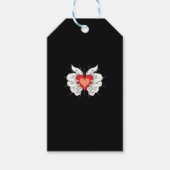 Skeleton Hands Heart Classic Cadeaulabel (Voorkant)