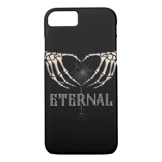 Skeleton Hands Heart Classic Case-Mate iPhone Case (Achterkant)
