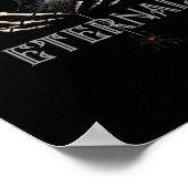 Skeleton Hands Heart Classic Poster (Hoek)