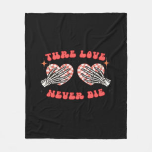Skeleton Hands Heart Design Classic Fleece Deken
