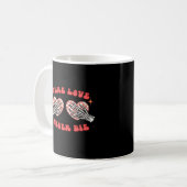 Skeleton Hands Heart Design Classic Koffiemok (Voorkant links)