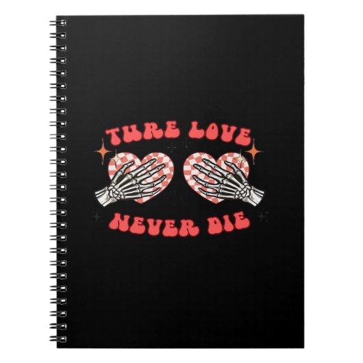 Skeleton Hands Heart Design Classic Notitieboek (Voorkant)