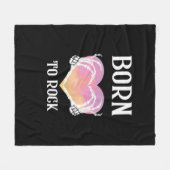 Skeleton Hands Heart Graphic voor Classic Fleece Deken (Voorkant (Horizontaal))